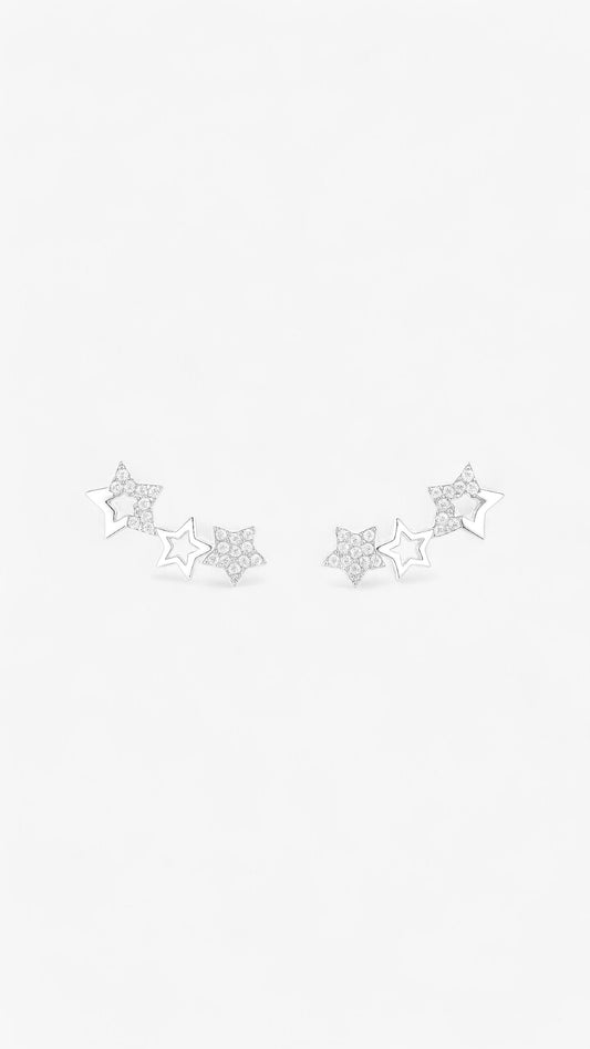 Pendientes de noche estrellada