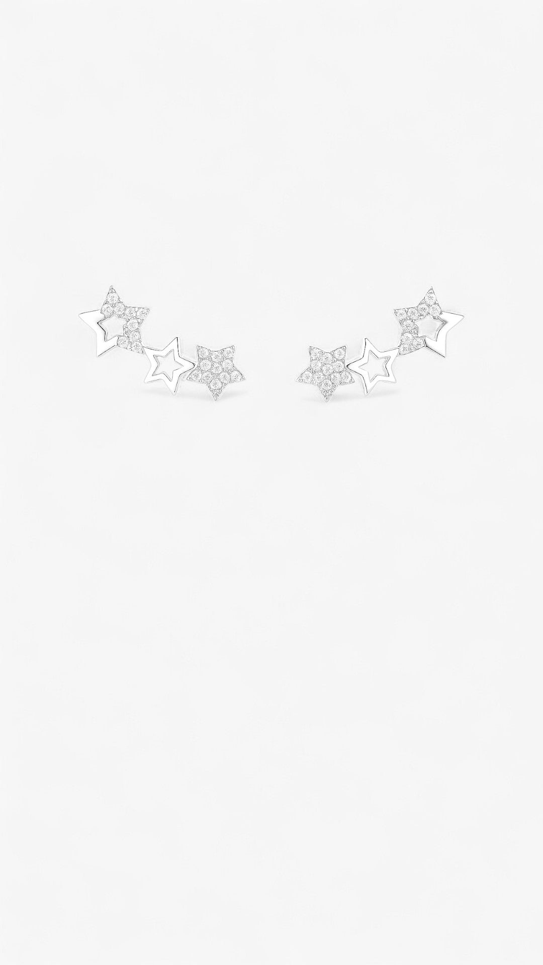Pendientes de noche estrellada