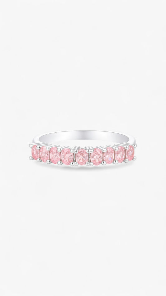 Anillo de cuarzo fresa