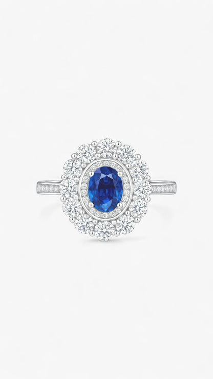 Royal Blue Radiance Ring