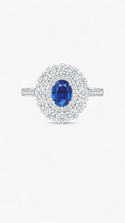 Royal Blue Radiance Ring