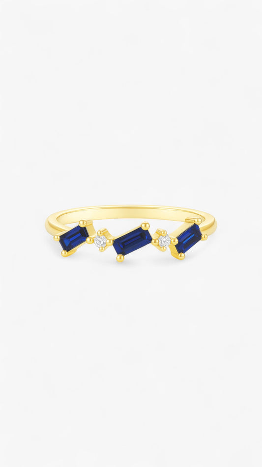 Golden Twilight Ring