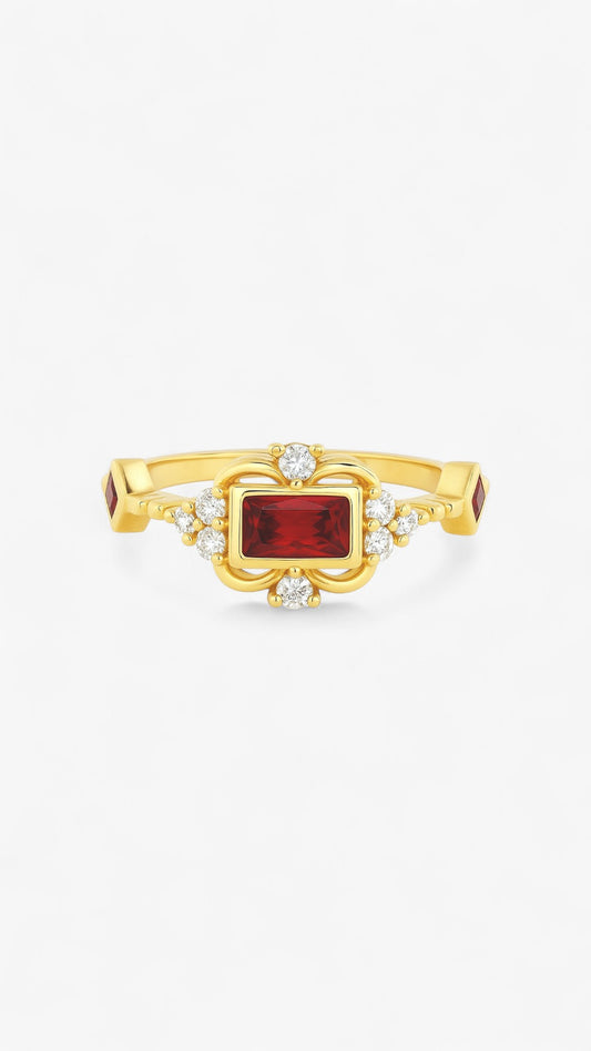Anillo Laberinto Ember