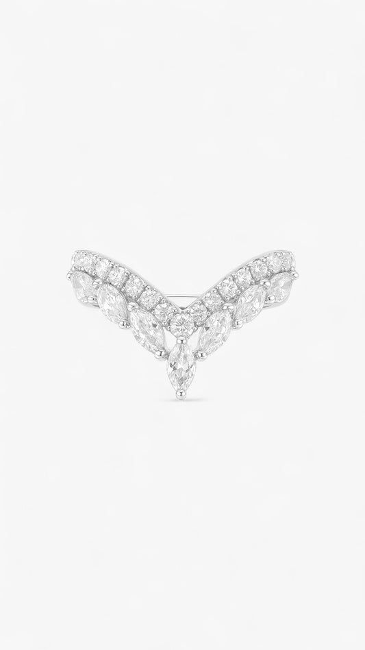 Midnight Crown Ring