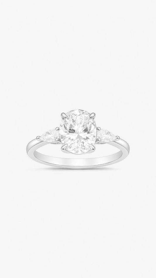 Anillo de elegancia etérea