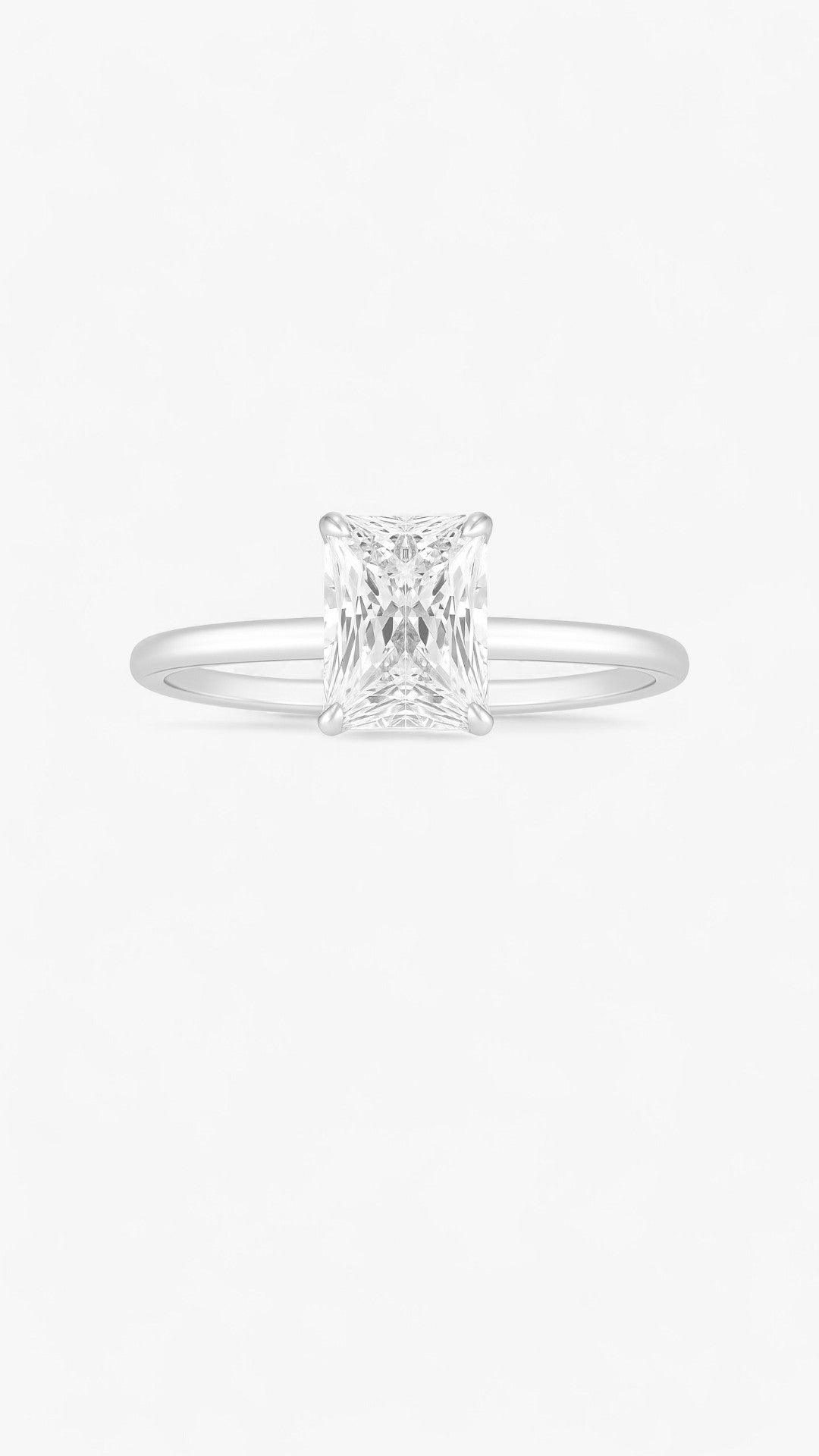 Anillo de alta costura de lujo