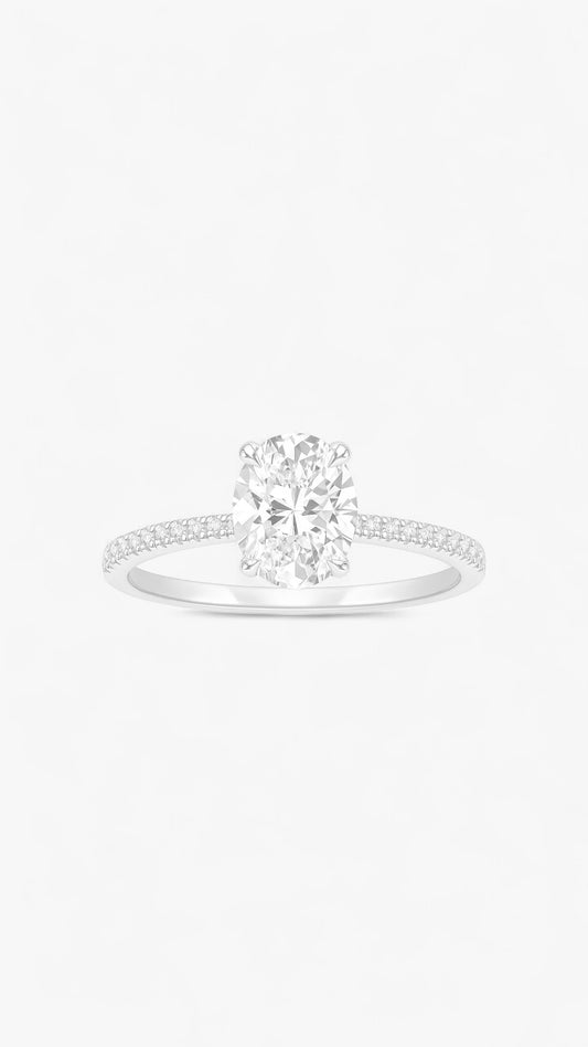 Anillo de brillo de lujo