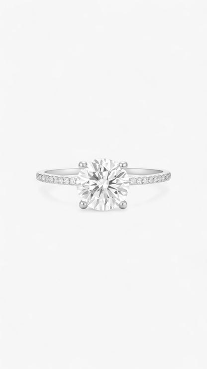 Anillo de diamantes de la realeza