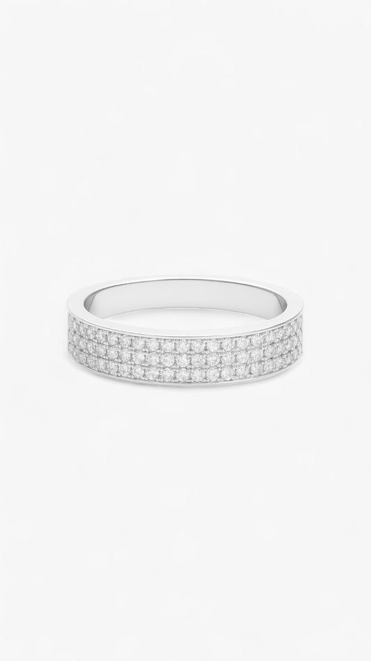 Serene Halo Ring
