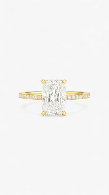 Glimmering Galaxy Ring