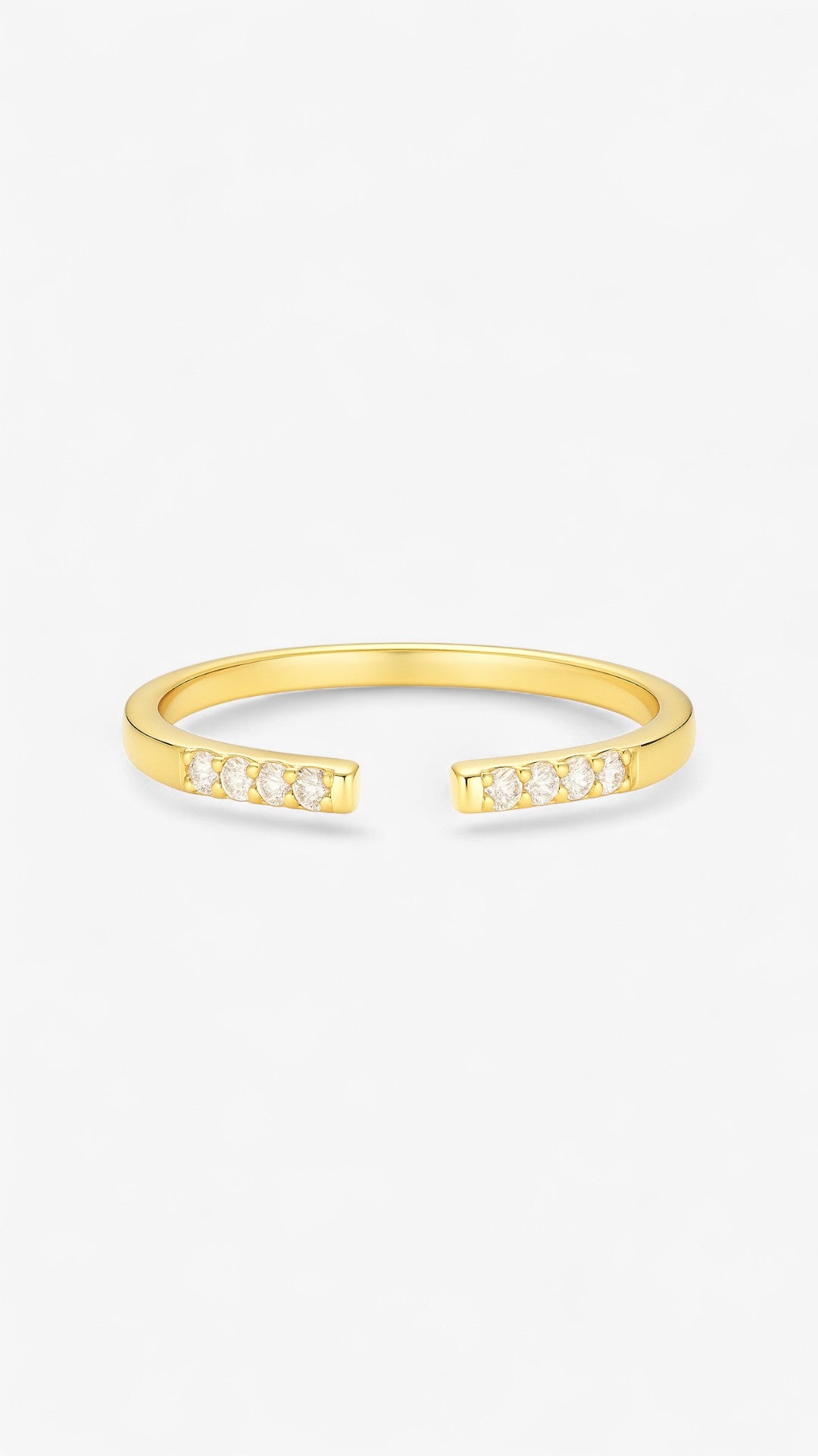 Förfinad Glittrande Ring