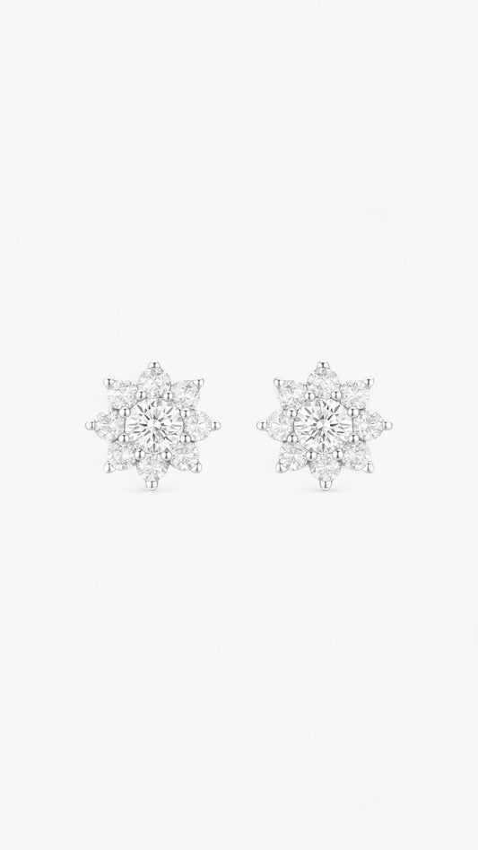 Pendientes Glamour Escarchado