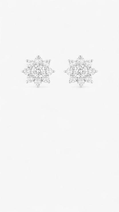 Pendientes Glamour Escarchado