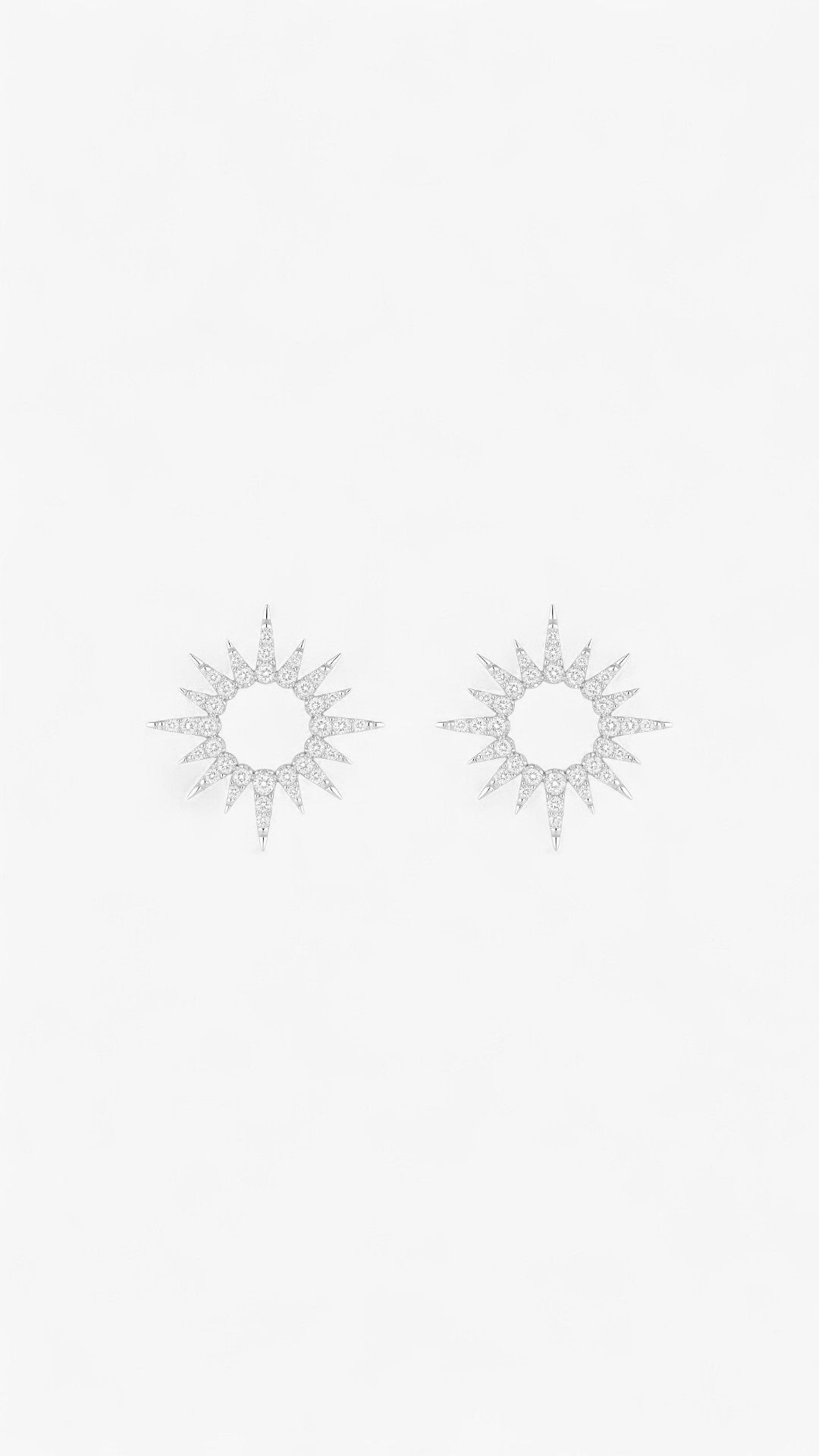 Pendientes de resplandor solar