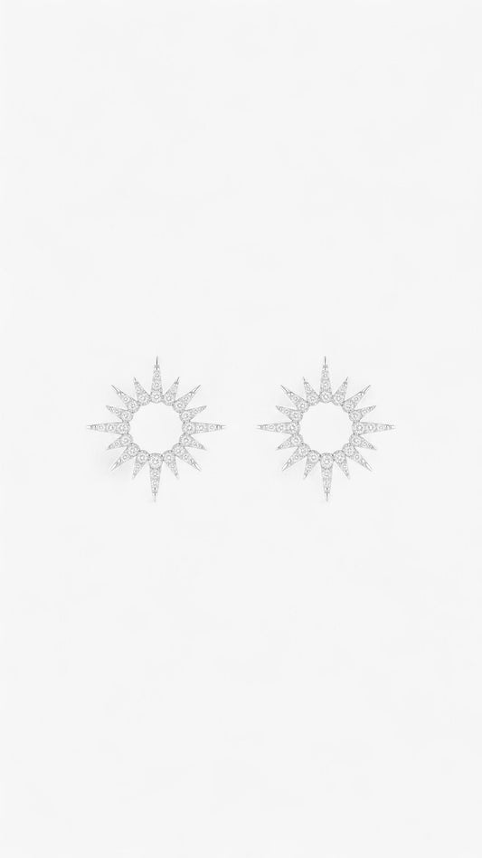 Pendientes de resplandor solar