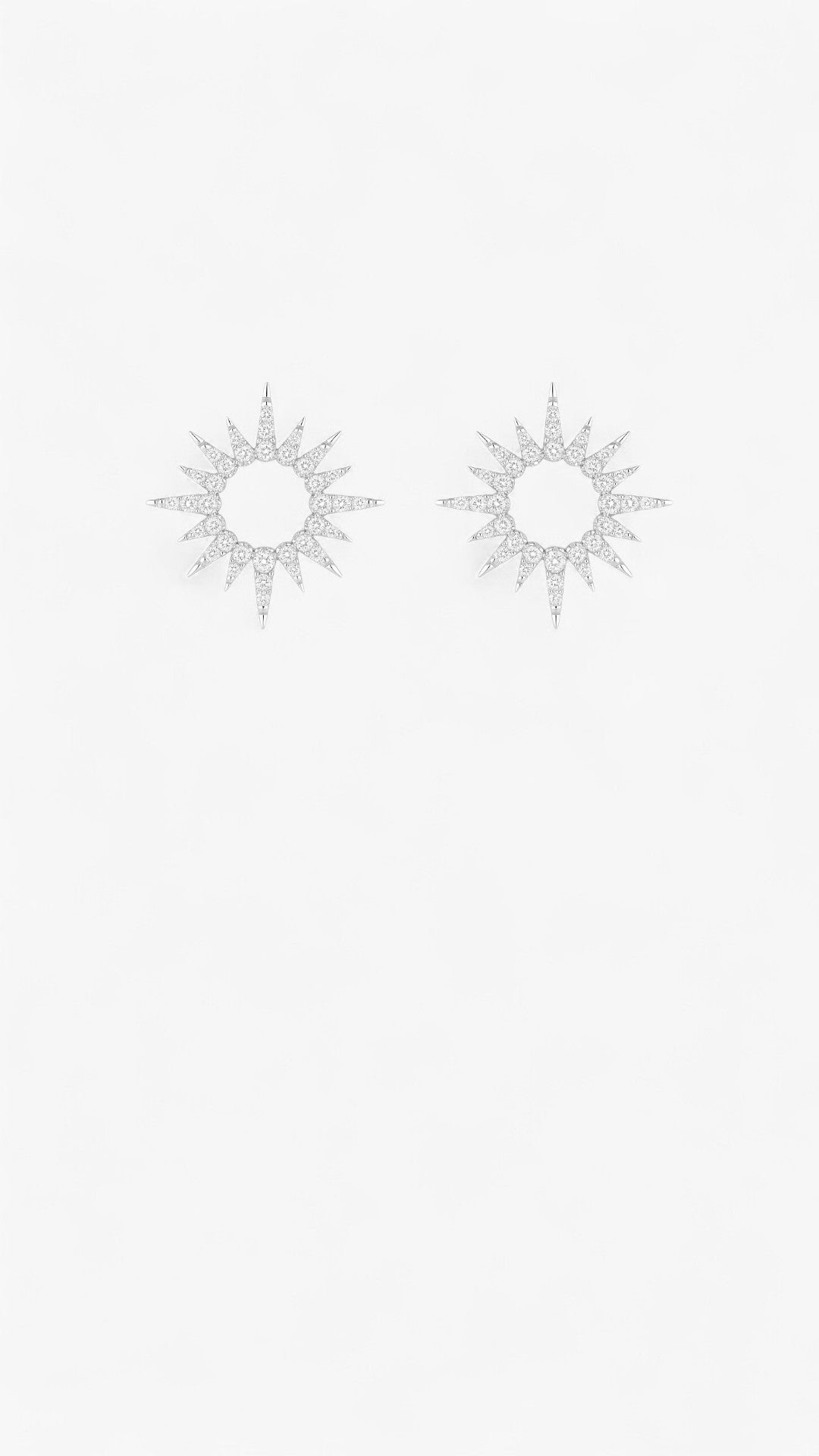 Pendientes de resplandor solar