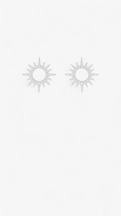 Pendientes de resplandor solar