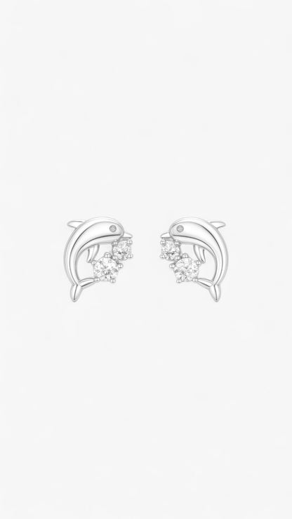Pendientes Dolphin Delight