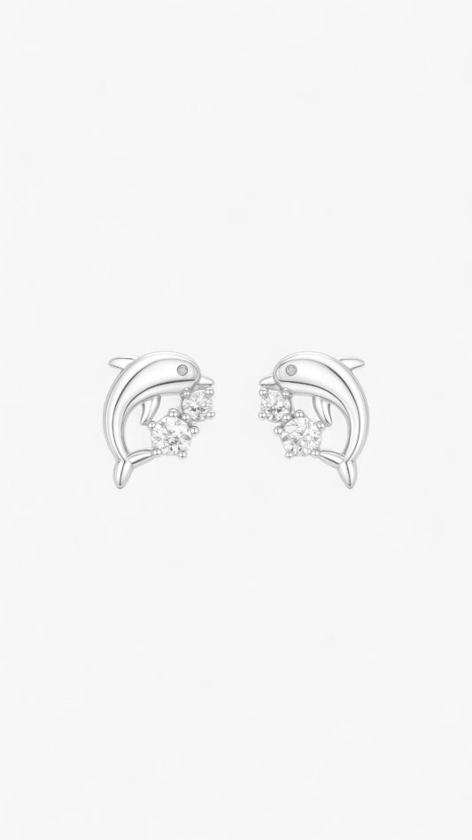 Pendientes Dolphin Delight