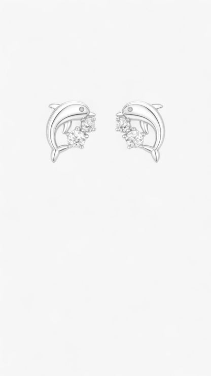 Pendientes Dolphin Delight