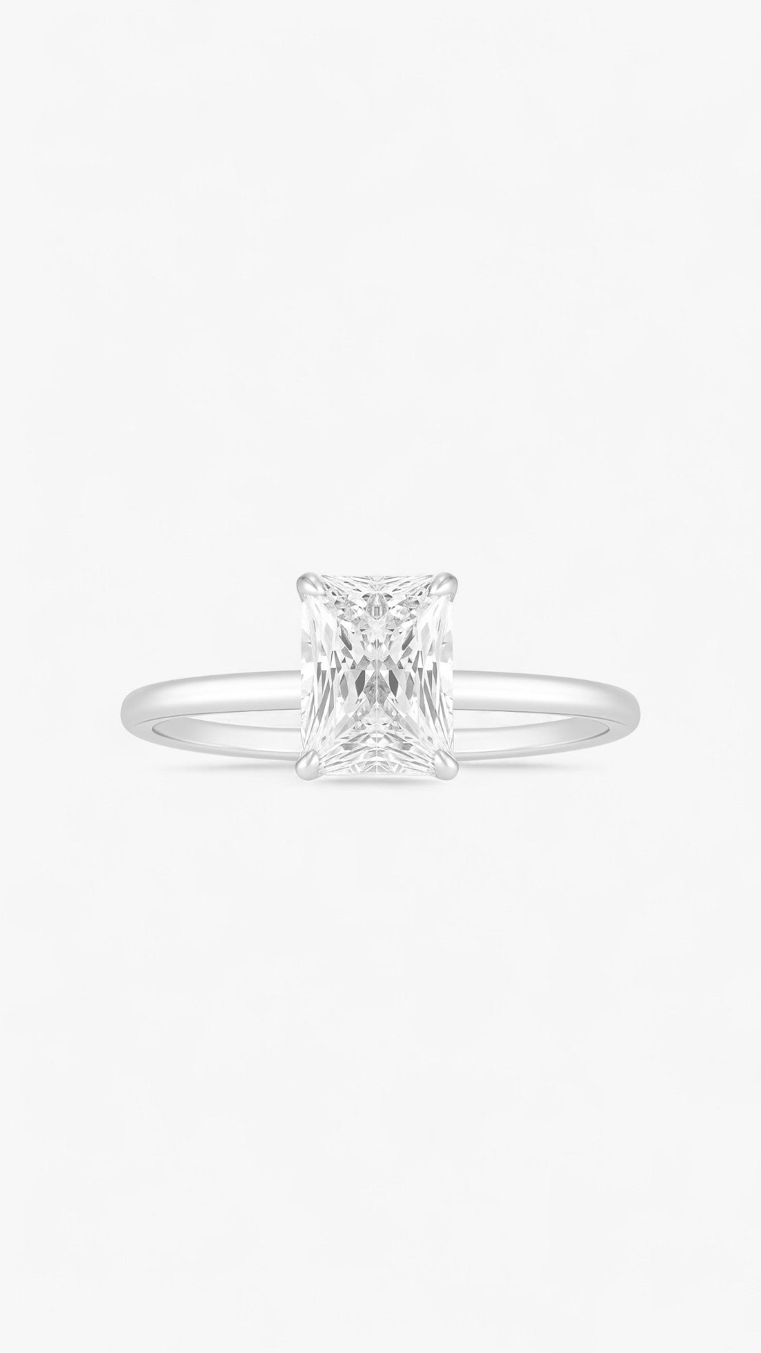 Anillo de alta costura de lujo