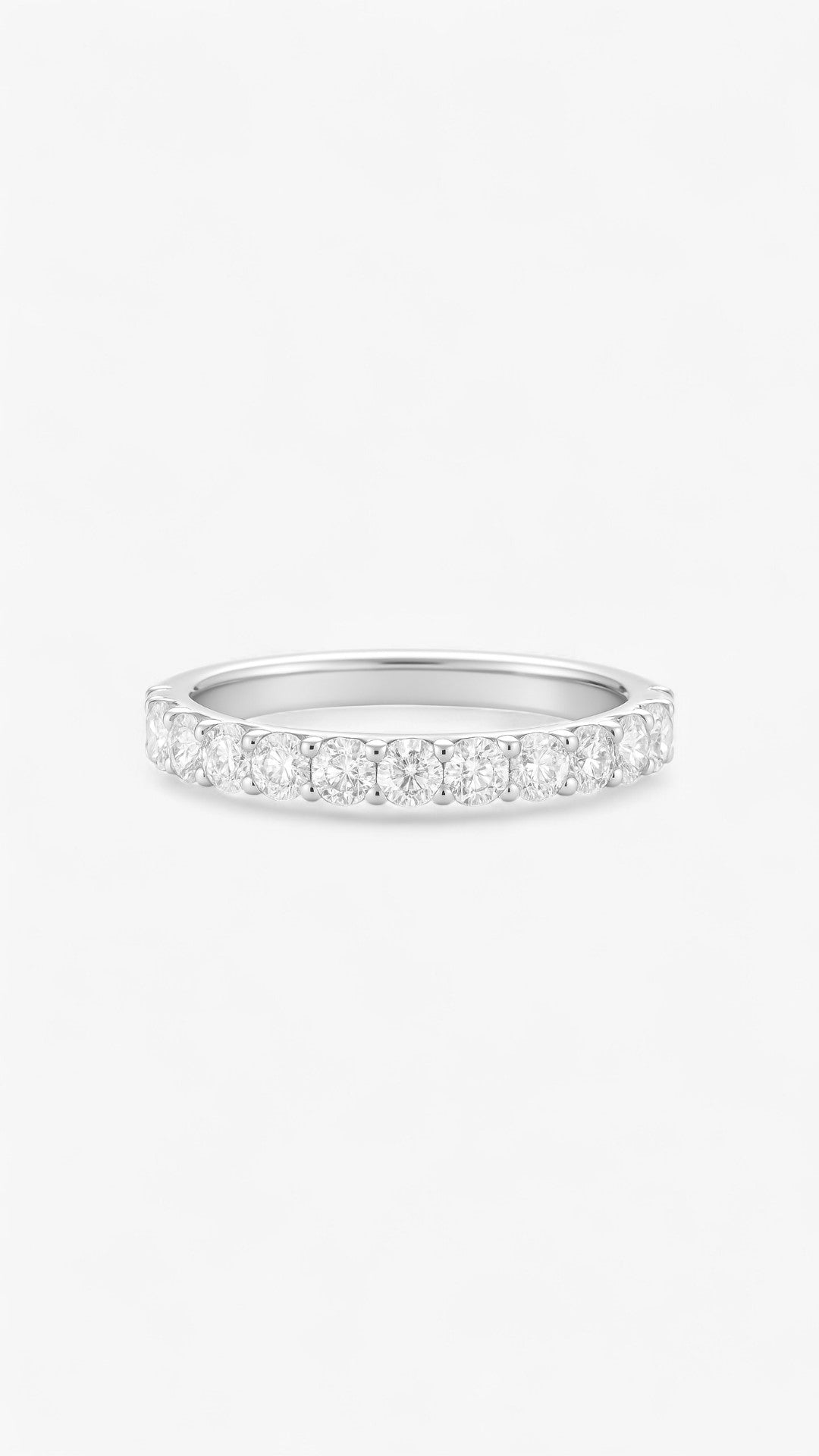 Anillo apilable de eternidad