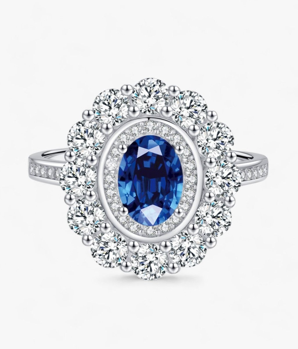 Royal Blue Radiance Ring - Diamoray