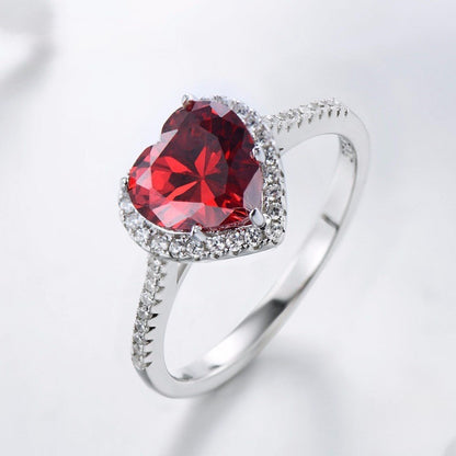 Ruby Passion Ring - Diamoray