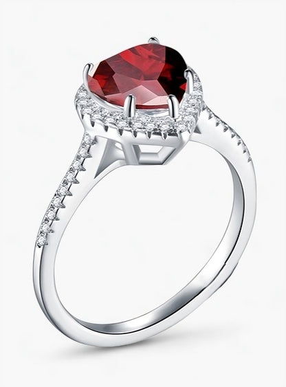 Ruby Passion Ring - Diamoray