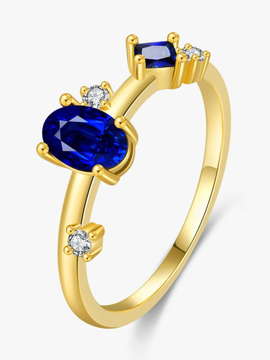 Sapphire Regalia Ring - Diamoray