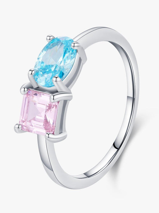 Sapphire Rose Ring - Diamoray