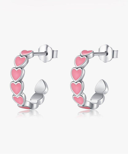 Scarlet Love Earrings - Diamoray