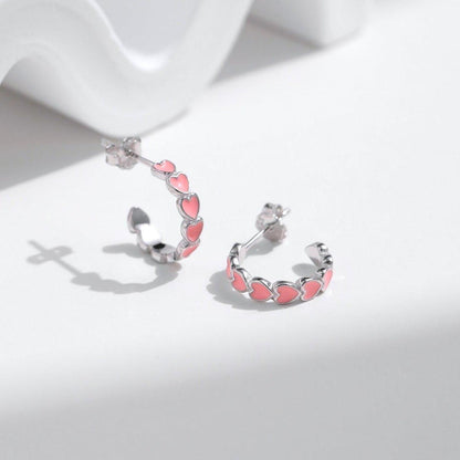 Scarlet Love Earrings - Diamoray