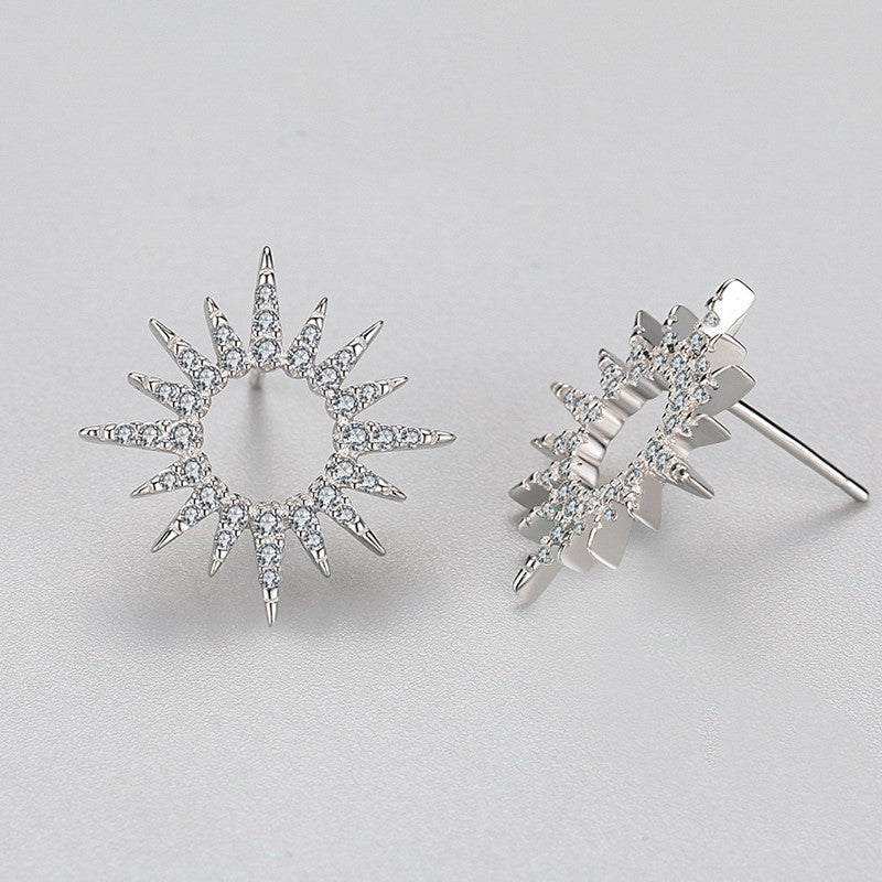 Solar Radiance Earrings - Diamoray