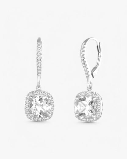 Boucles d'oreilles de luxe radieuses