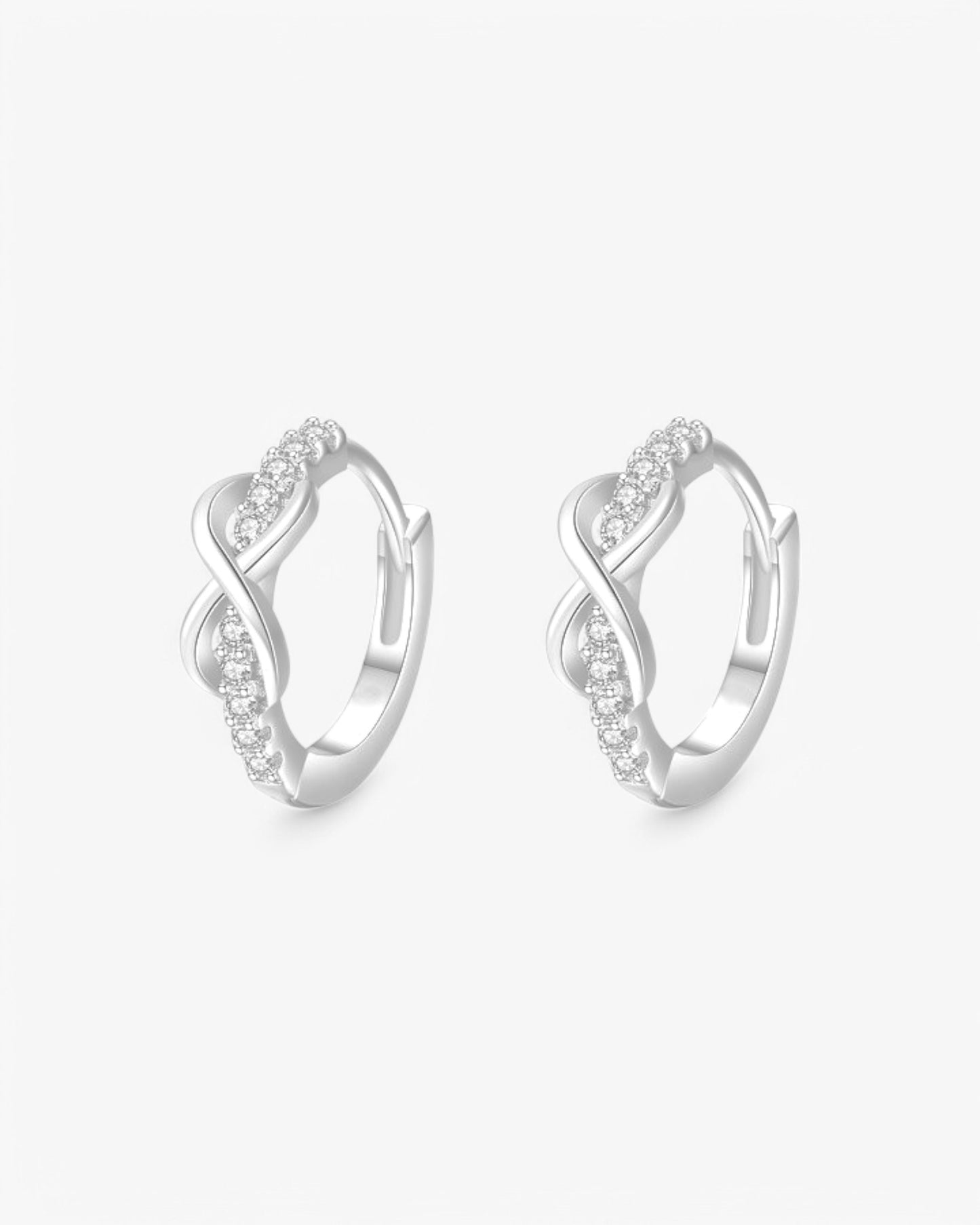 Boucles d'oreilles Radiant Infinity