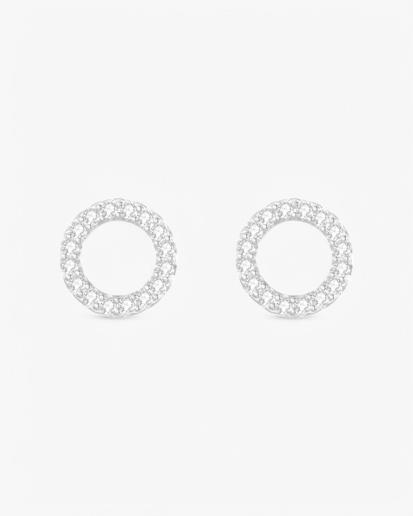 Boucles d'oreilles créoles Eternity