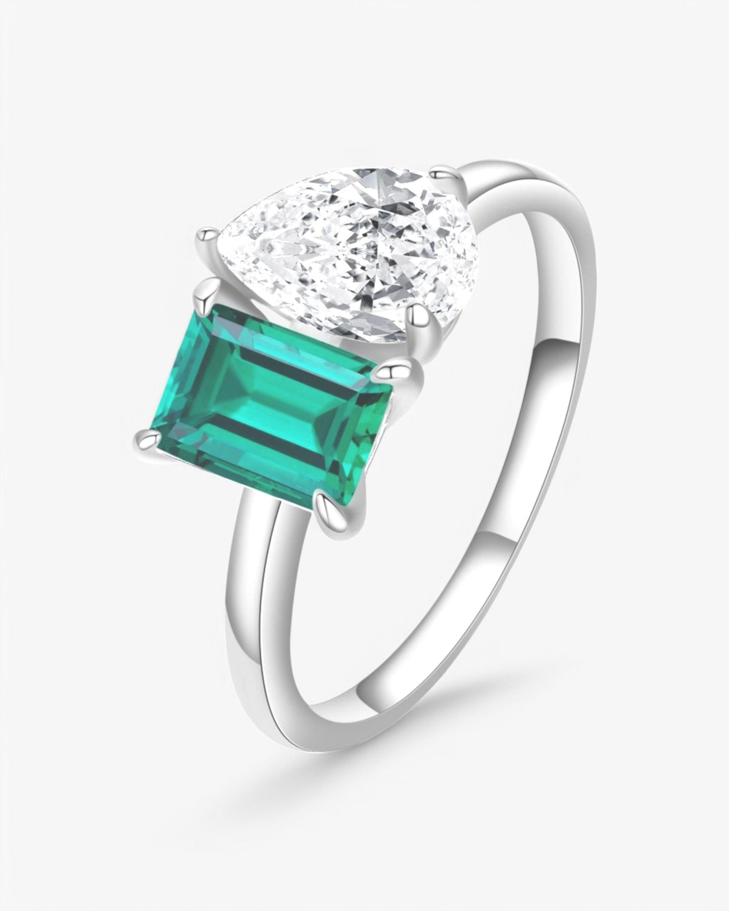 Smaragd Eleganz Ring