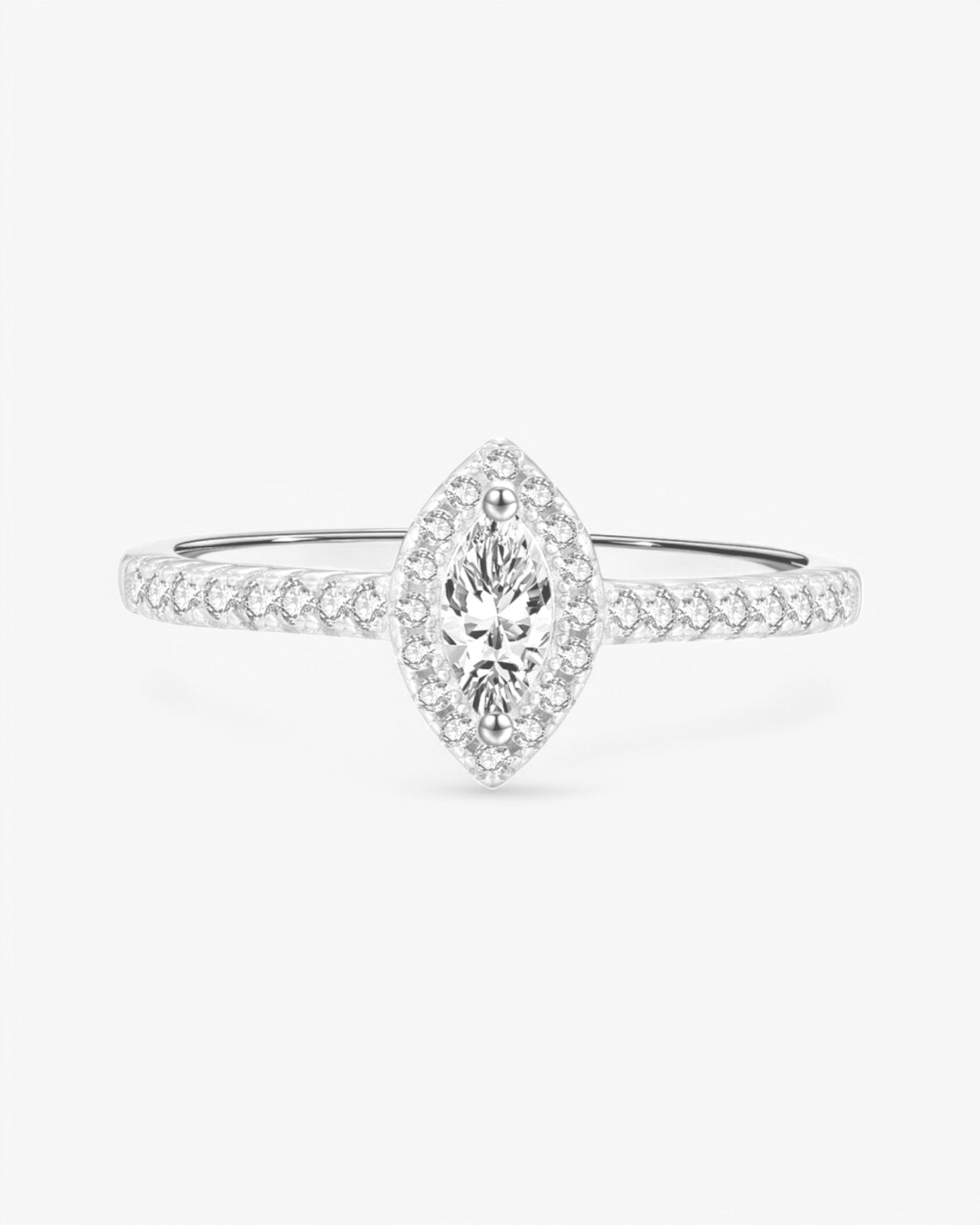 Anillo de diamantes opulento