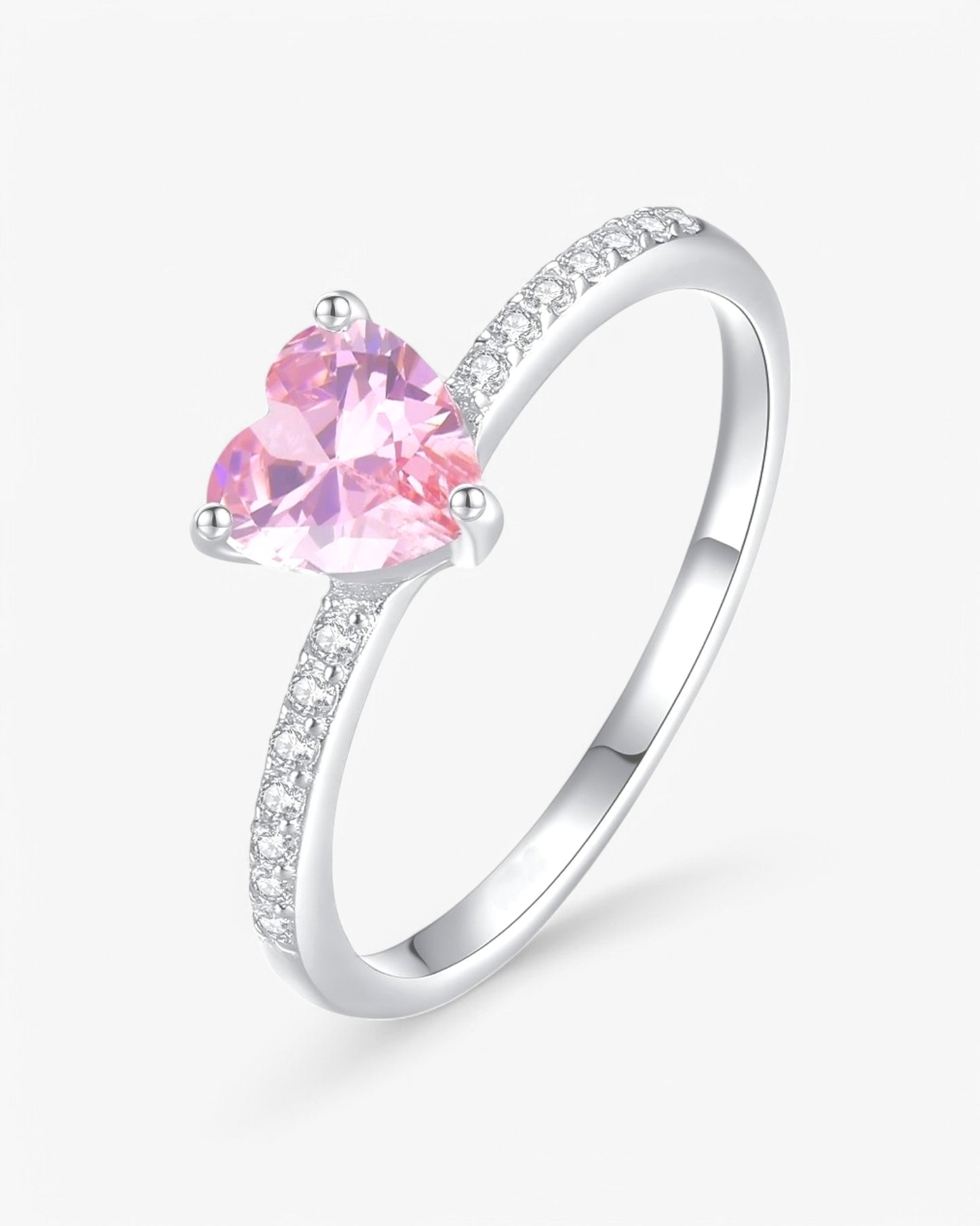 Anillo ruborizado de corazón
