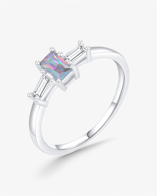 Amethyst Grüner Ring