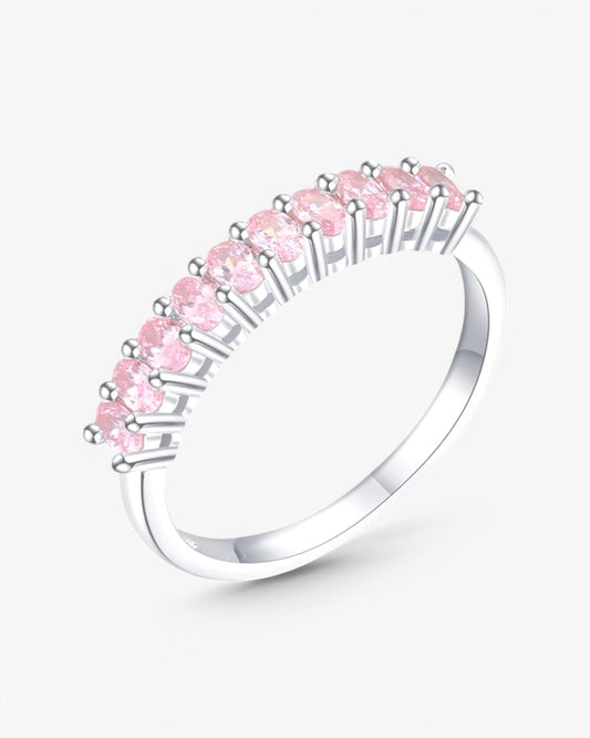 Anillo de cuarzo fresa