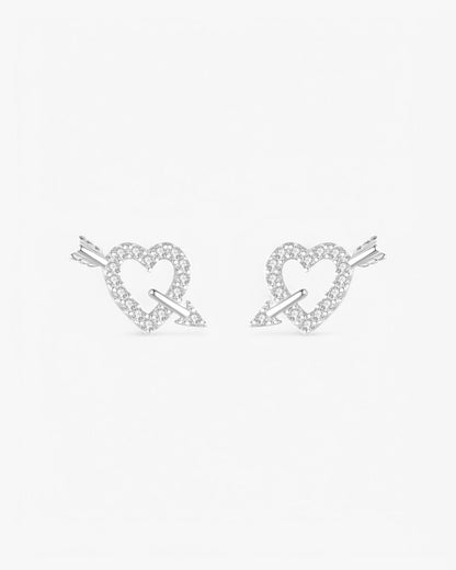 Pendientes con dije de Cupido