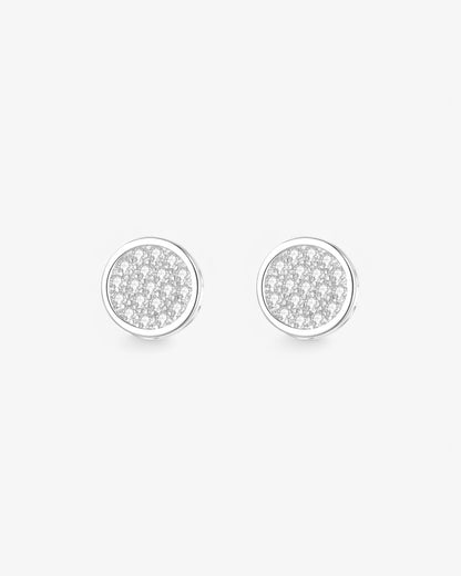 Pendientes de gala brillantes