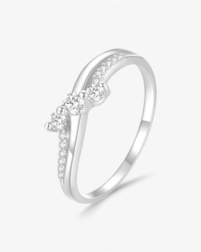 Glänzender Grandeur Ring
