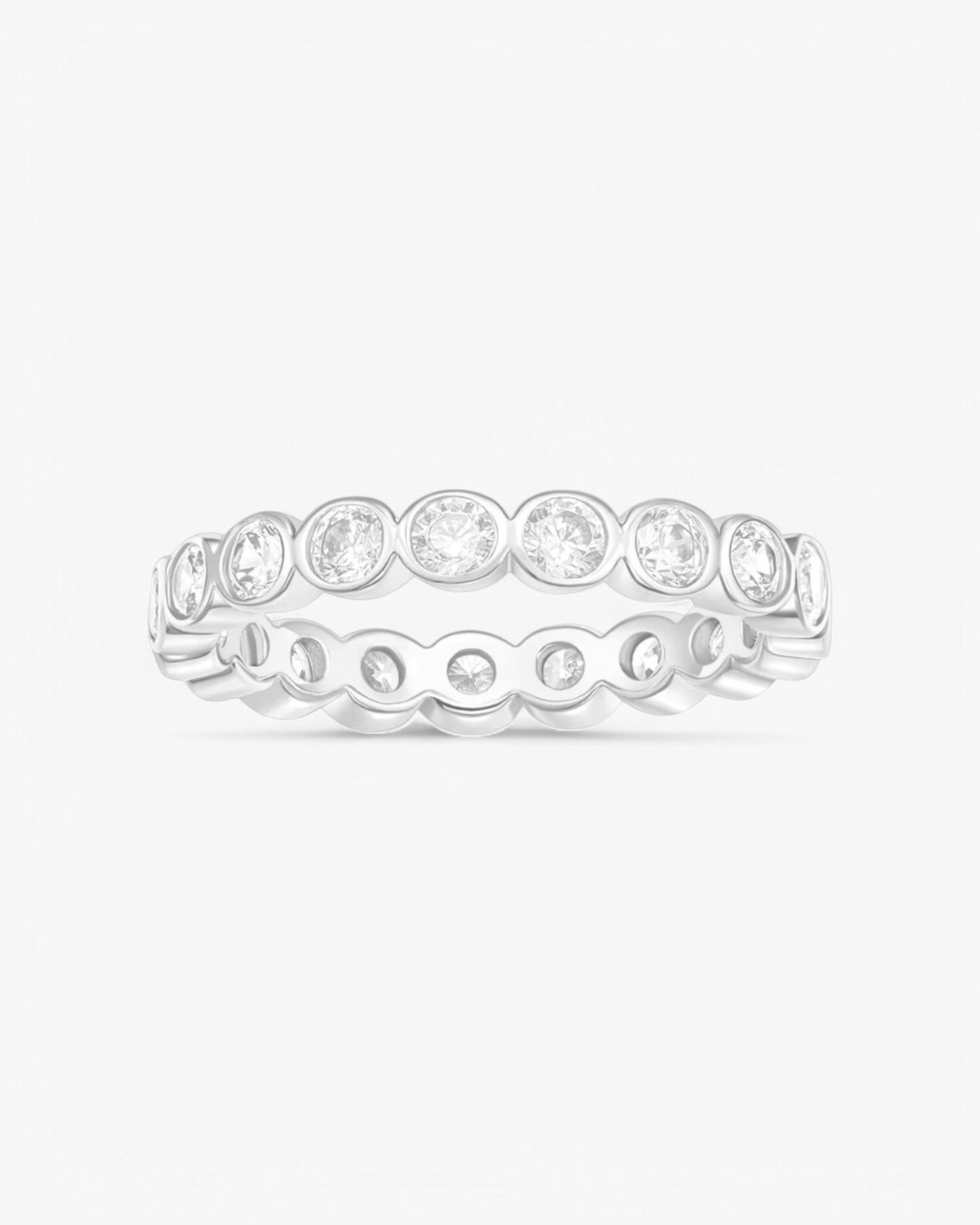 Moonstone Halo Ring