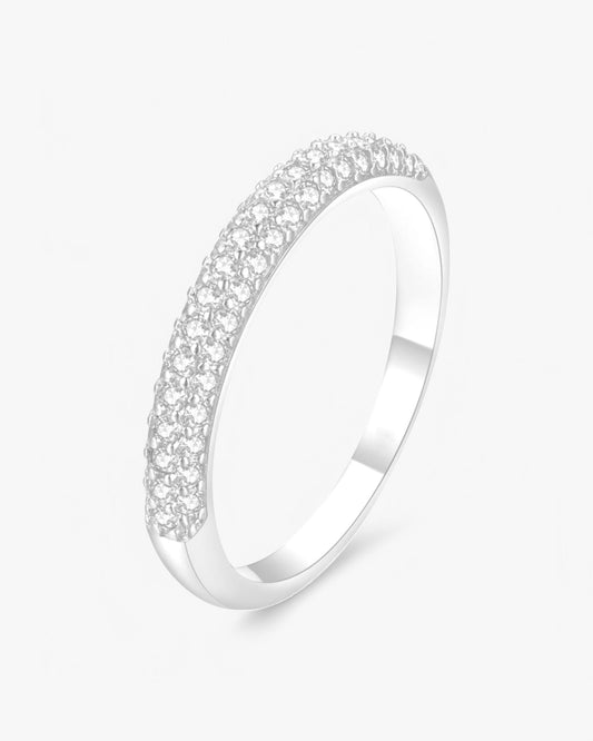 Anillo de susurro de diamantes