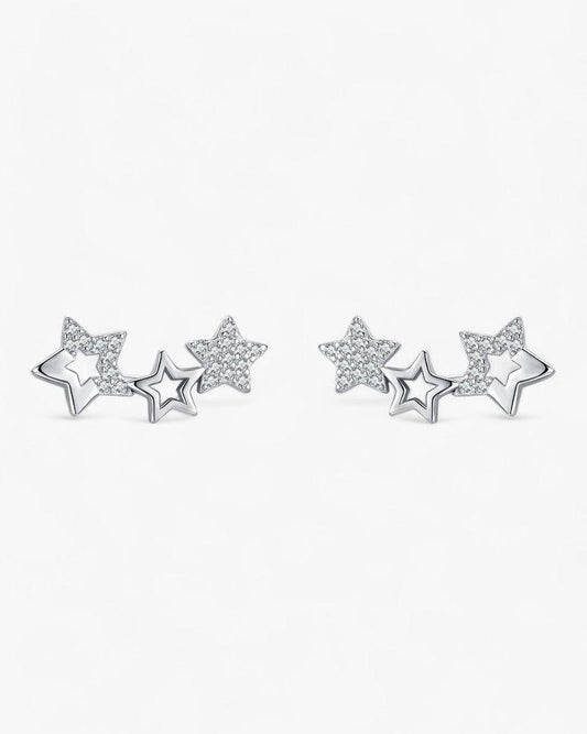 Star Cluster Earrings - Diamoray