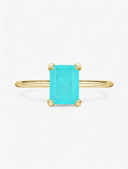 Teal Tempest Ring - Diamoray