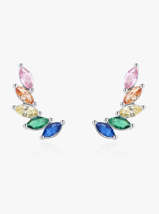 Vibrant Symphony Earrings - Diamoray